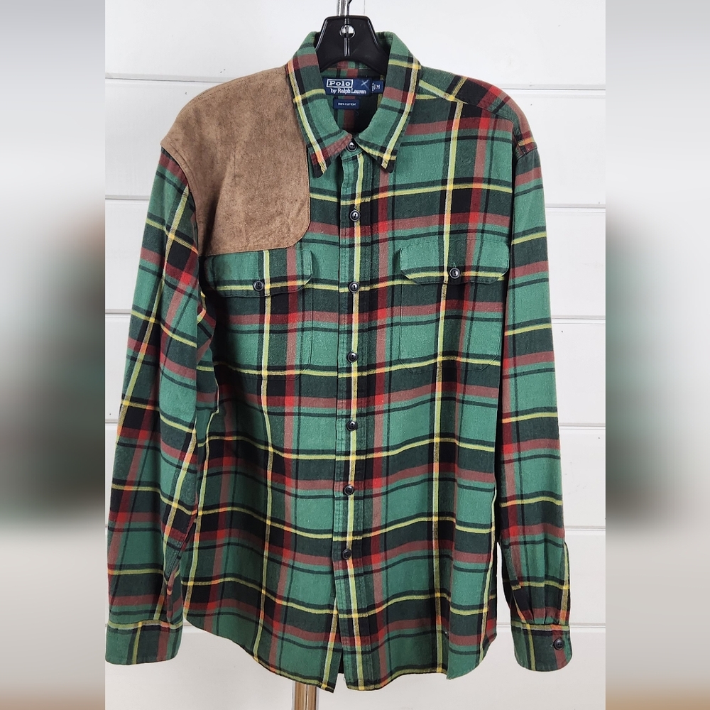 Polo ralph lauren shooting flannel.